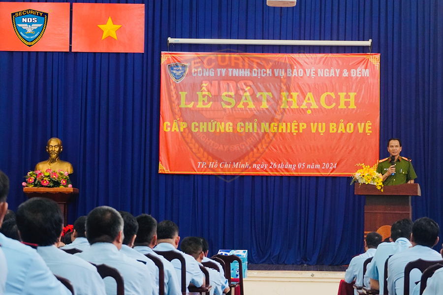 sát hạch chứng chỉ nghiệp vụ bảo vệ