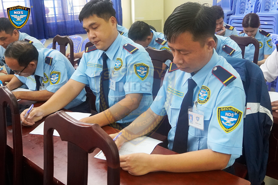 sát hạch chứng chỉ nghiệp vụ bảo vệ