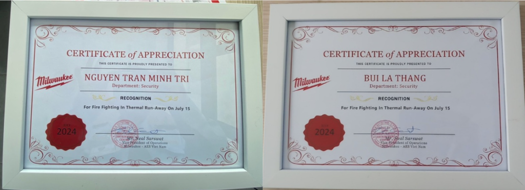 Bảo Vệ Ngày & Đêm Kịp Thời Chữa Cháy 