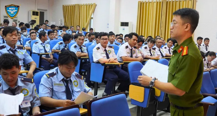 sát hạch cấp chứng chỉ nghiệp vụ bảo vệ