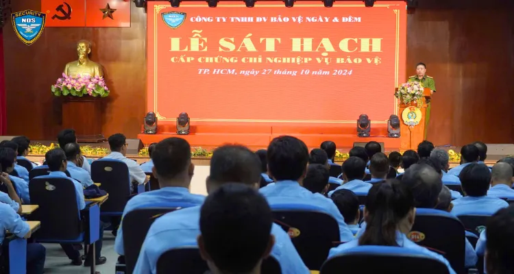 sát hạch cấp chứng chỉ nghiệp vụ bảo vệ