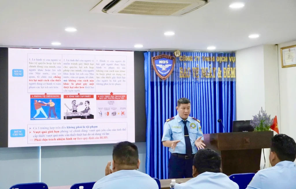 Bảo Vệ Ngày & Đêm chú trọng công tác đào tạo