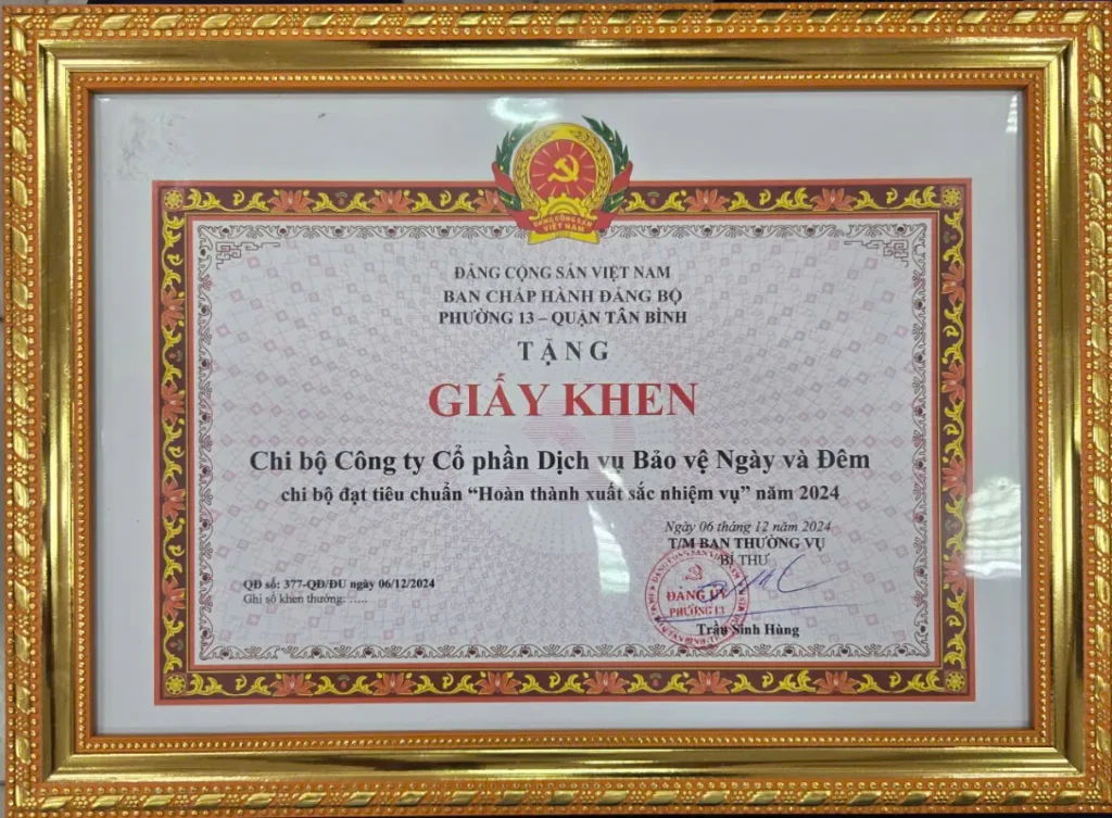 Chi Bộ Bảo Vệ Ngày & Đêm