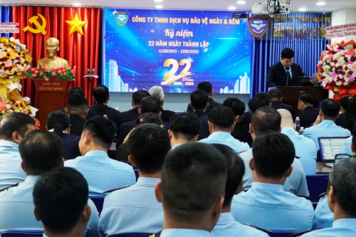 Kỷ Niệm 22 Năm Thành Lập – Bảo vệ Ngày & Đêm Sẵn Sàng Bước Sang Giai Đoạn Mới
